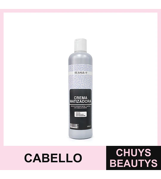 Crema Matizadora Black BUBBALUU para Cabello