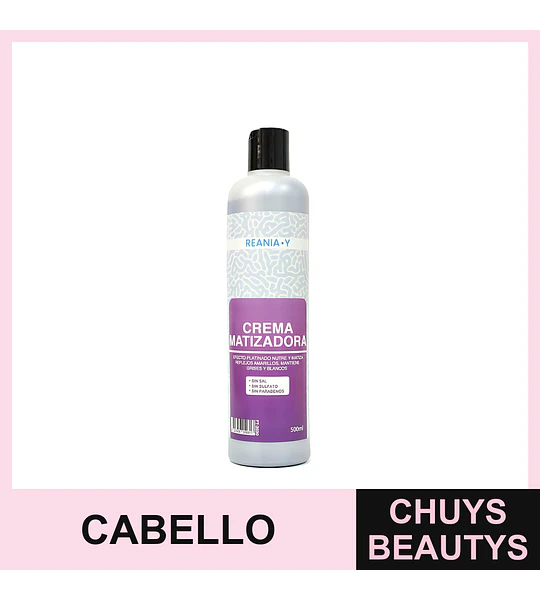 Crema Matizadora Violeta BUBBALUU para Cabello Rubio