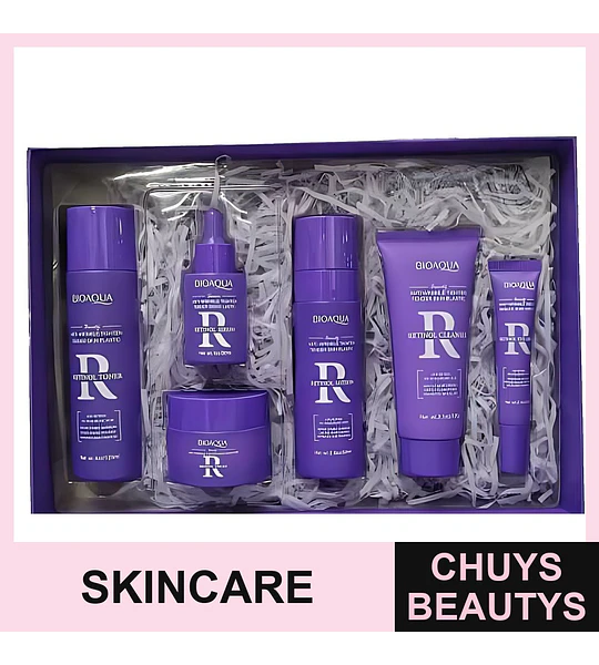 Kit Facial Retinol BIOAQUA - Cuidado Anti Edad