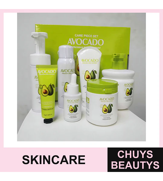 Kit Facial Hidratante Aguacate BUBBALUU