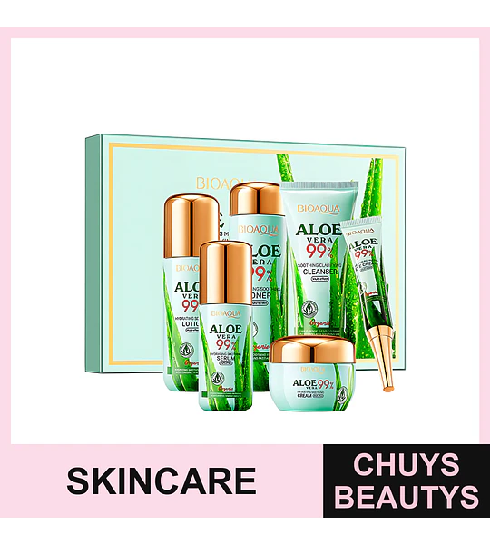 Kit Facial Hidratante Aloe Vera BIOAQUA