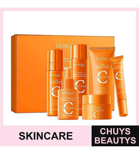 Kit Facial Hidratante Vitamina C BIOAQUA