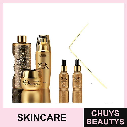 Kit Facial Completo Oro 24K KORMESIC - Hidratante y Anti-arrugas - KORMESIC | Chuys Beautys