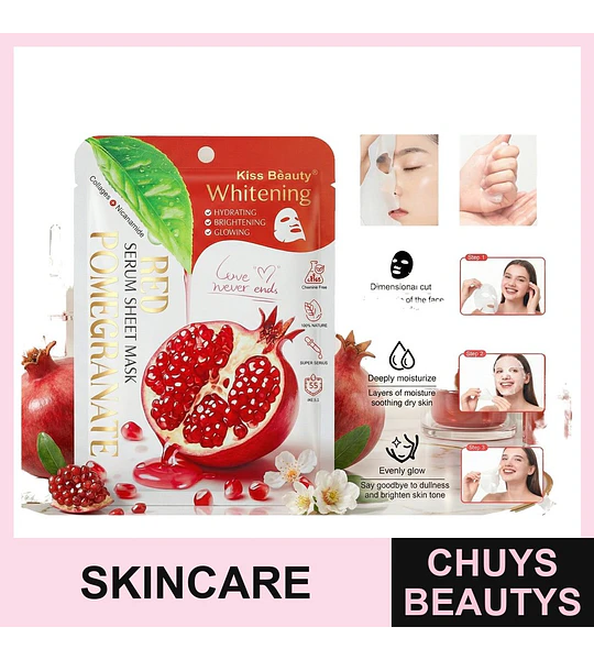 Mascarilla Facial Hidratante Chuys Beautys Granadilla