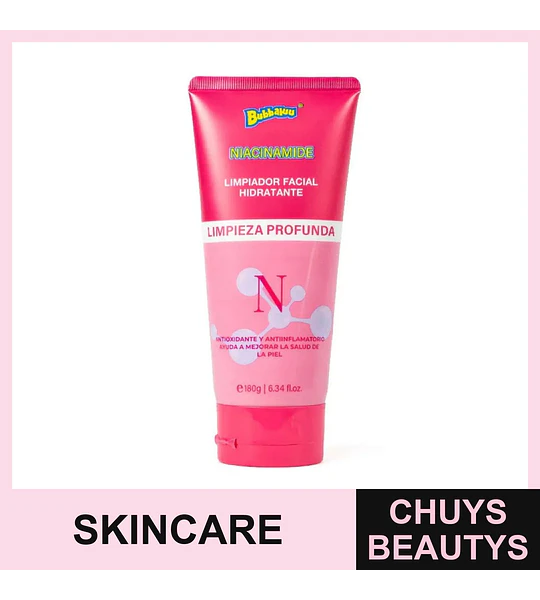 Limpiador Facial Niacinamida BUBBALUU