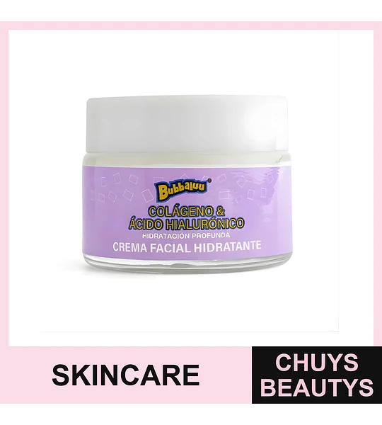 Crema Facial Hidratante Colágeno BUBBALUU