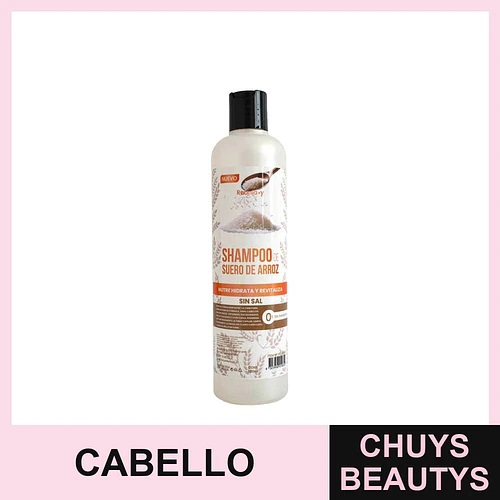 Shampoo Suero de Arroz Hidratante BUBBALUU - BUBBALUU | Chuys Beautys