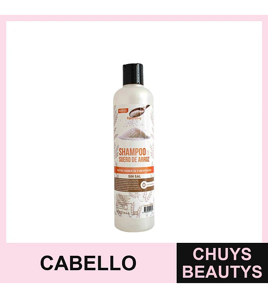 Shampoo Suero de Arroz Hidratante BUBBALUU