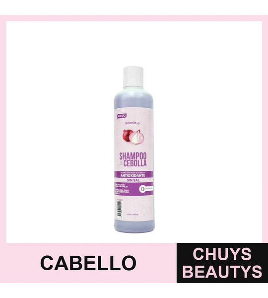 Shampoo Fortalecedor Cebolla BUBBALUU