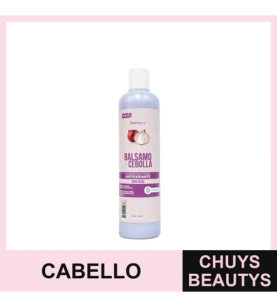 Acondicionador Fortalecedor BUBBALUU de Cebolla