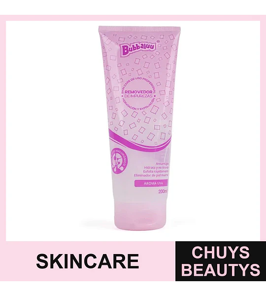 Exfoliante Facial Uva BUBBALUU