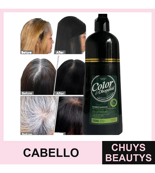 Shampoo Colorante Cubre Canas Café OBOPEKAL® 500ml