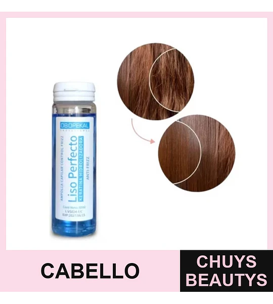 Ampolla Capilar Liso Perfecto 30ml MaxCare