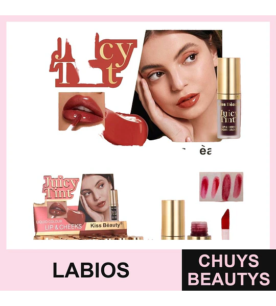 Labial líquido Juicy Tint KISS BEAUTY