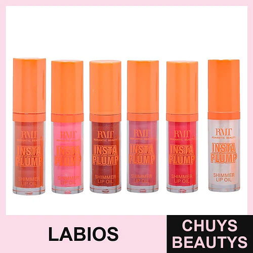 Aceite de Labios Voluminizador Romantic Beauty con Color Shimmer - ROMANTIC BEAUTY | Chuys Beautys