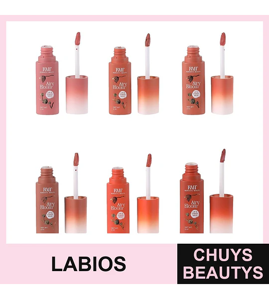 Labial líquido satinado ROMANTIC BEAUTY larga duración