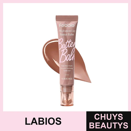 Labial Líquido Butter Balm Febble - Brillo y Hidratación - Febble | Chuys Beautys