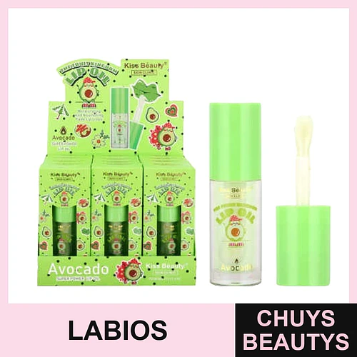 Brillo labial hidratante Kiss Beauty Avocado - Kiss Beauty | Chuys Beautys
