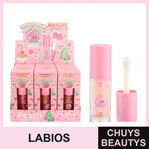 Gloss Labial Brillante Kiss Beauty Peach - Kiss Beauty | Chuys Beautys