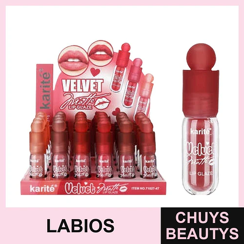 Lip Gloss Waterproof Kiss Beauty - Brillo Labial Duradero - Kiss Beauty | Chuys Beautys