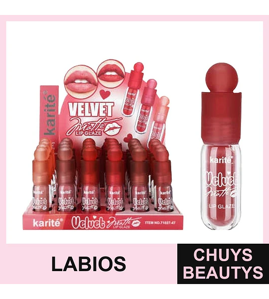 Lip Gloss Waterproof Kiss Beauty - Brillo Labial Duradero