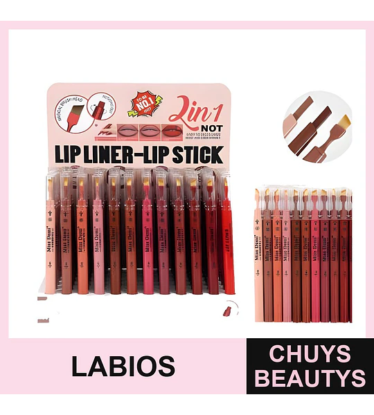 Lápiz Labial Definidor Kiss Beauty
