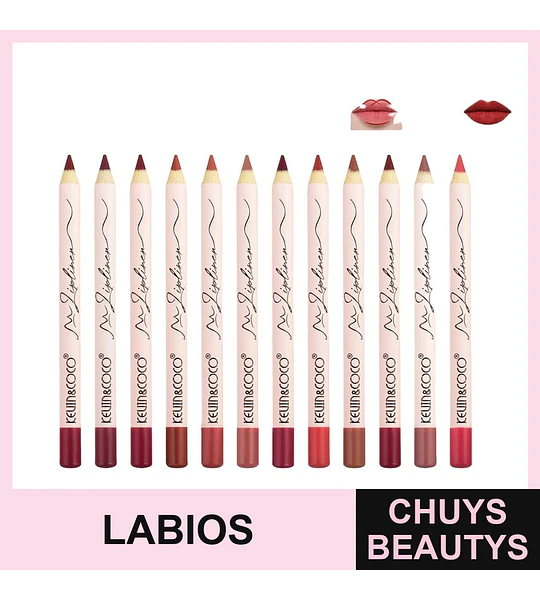 Lápiz Delineador de Labios Kiss Beauty