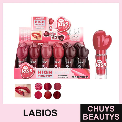 Tinta de Labios Mate a Prueba de Agua Kiss Beauty - kiss beauty | Chuys Beautys