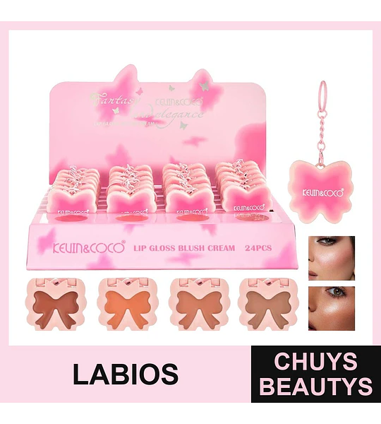 Labial líquido hidratante Kiss Beauty Crema para Labios