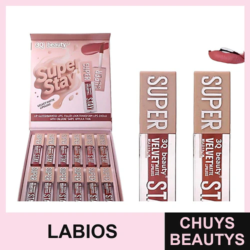 Labial Líquido Mate Kiss Beauty - Color Intenso y Duradero - kiss beauty | Chuys Beautys