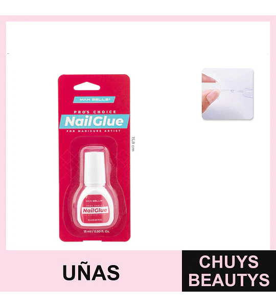 Pegamento para Uñas Hipoalergénico Flamenco 15ml
