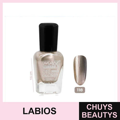 Esmalte Gel Glossy Flamenco 118# Brillo Intenso - Flamenco | Chuys Beautys