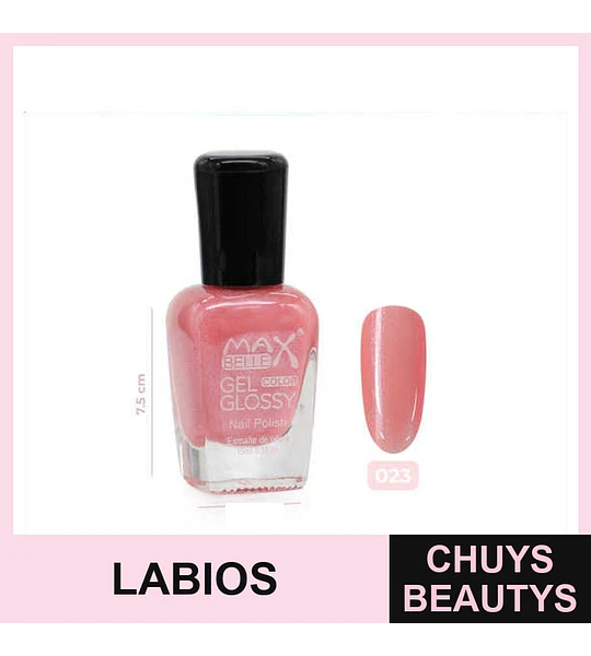 Esmalte Gel Glossy Flamenco 023#