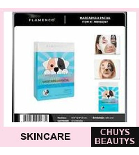 Mascarilla Facial Hipoalergénica Flamenco 25g