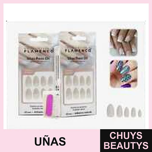 Uñas Postizas para Manicure Flamenco - Flamenco | Chuys Beautys