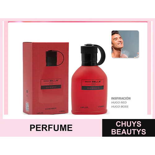 Perfume de hombre 100ml 48/12 - FLAMENCO | Chuys Beautys