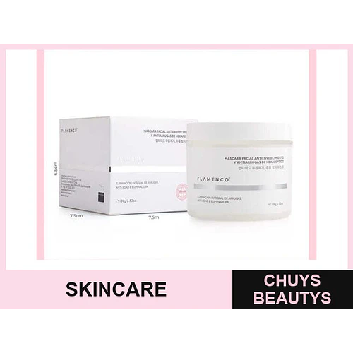 Mascarilla en Crema  con Hexapéptido-8 100g - FLAMENCO | Chuys Beautys