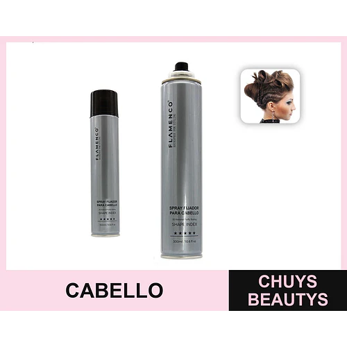 Spray fijador de cabello 400ml - FLAMENCO | Chuys Beautys