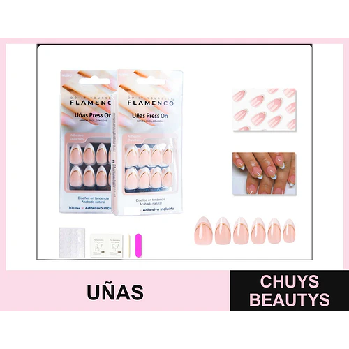 Uñas press on - FLAMENCO | Chuys Beautys