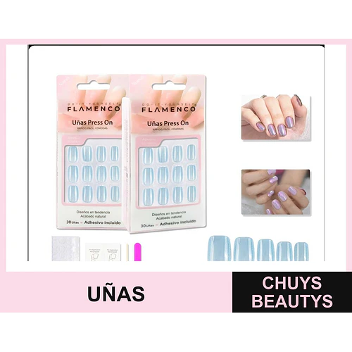 Uñas press on - FLAMENCO | Chuys Beautys