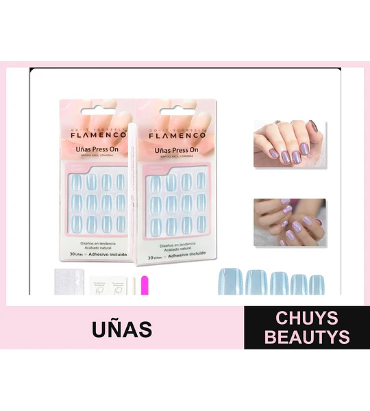 Uñas press on
