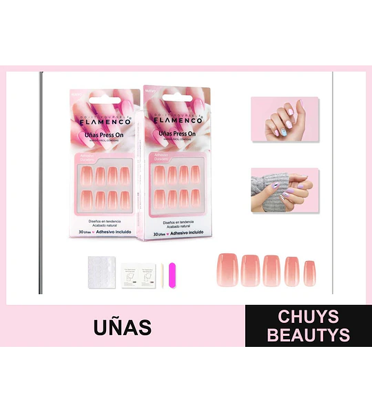 Uñas press on