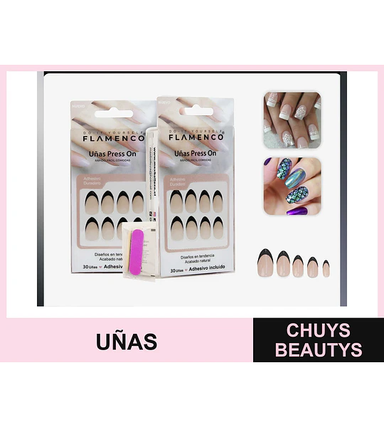 Uñas press on