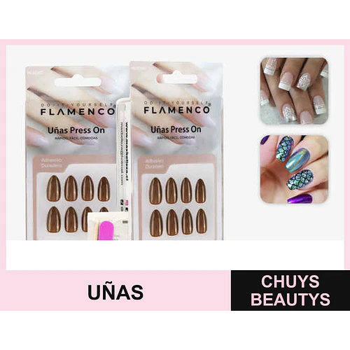 Uñas press on - FLAMENCO | Chuys Beautys