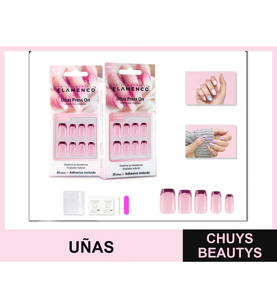 Uñas press on