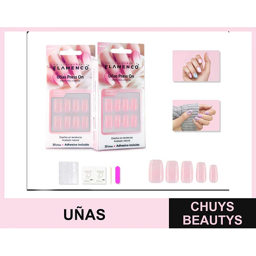 Uñas press on - FLAMENCO | Chuys Beautys