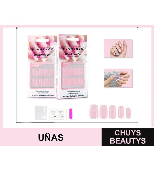 Uñas press on