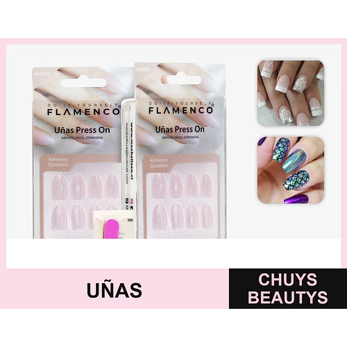 Uñas press on - FLAMENCO | Chuys Beautys