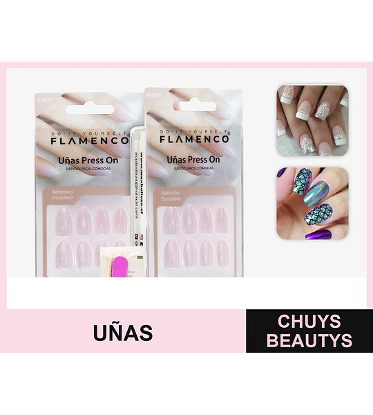 Uñas press on