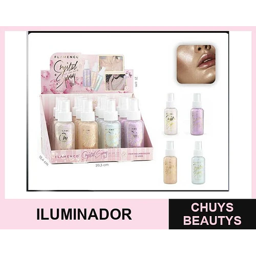 Spray Iluminador216/12 - FLAMENCO | Chuys Beautys